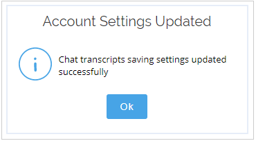 Transcripts saving update